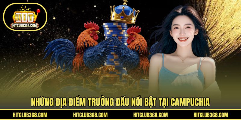 Những địa điểm trường đấu nổi bật tại Campuchia